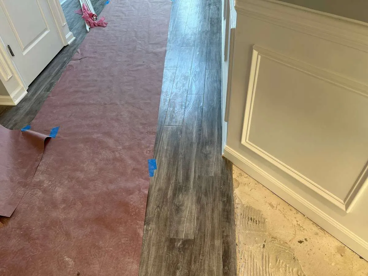 Completed marble shower restoration in Plainville